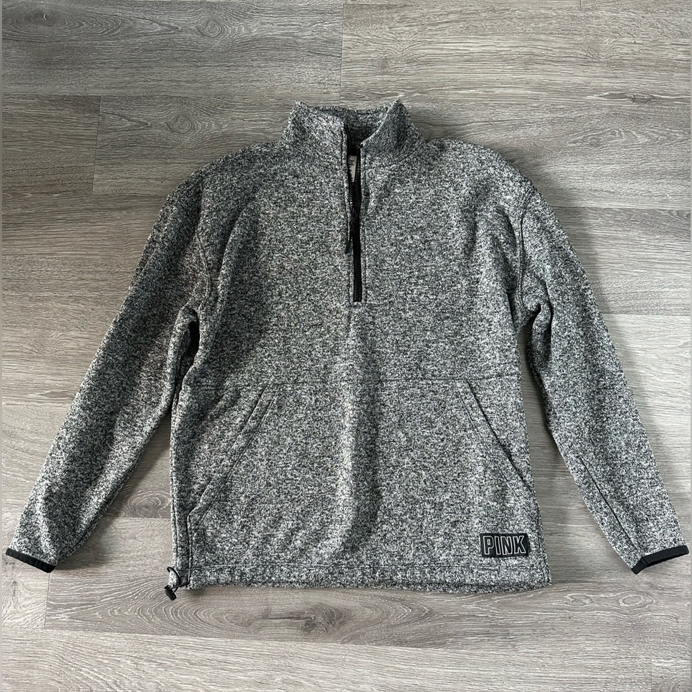 PINK Oversized Quarter Zip